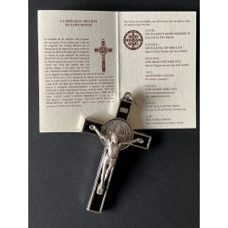 Crucifix de St Benoit 8cm