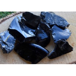 Obsidienne noire du Mexique...